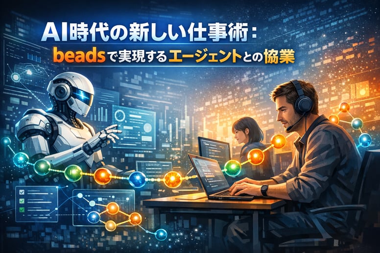 AI時代の新しい仕事術:beadsで実現するエージェントとの協業