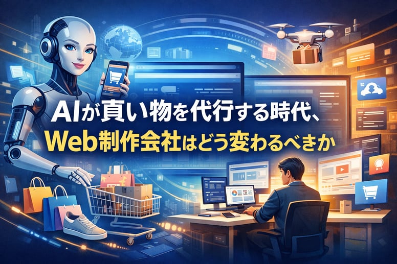 AIが買い物を代行する時代、Web制作会社はどう変わるべきか
